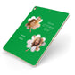 Personalised Photo St Patricks Day Apple iPad Case on Gold iPad Side View