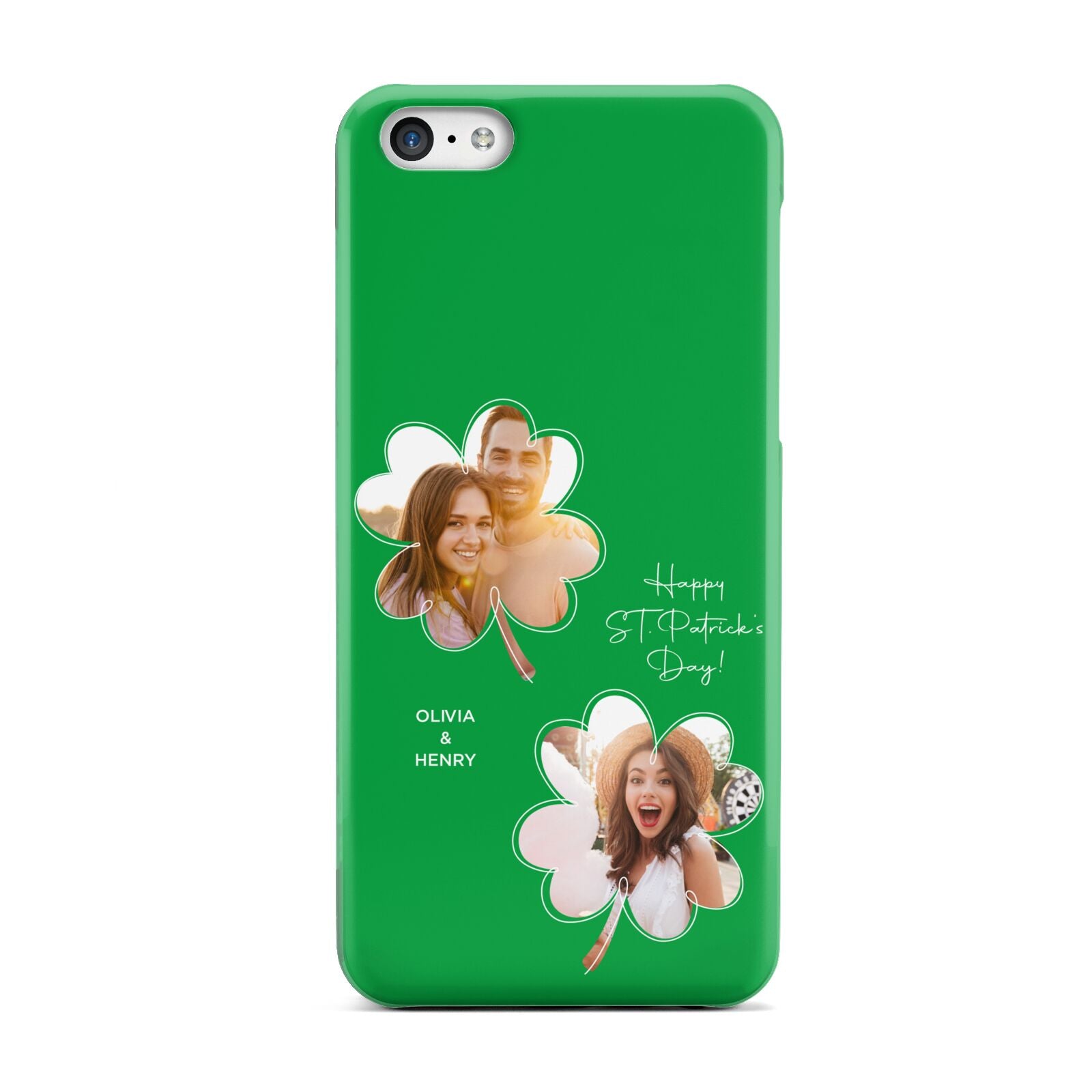 Personalised Photo St Patricks Day Apple iPhone 5c Case