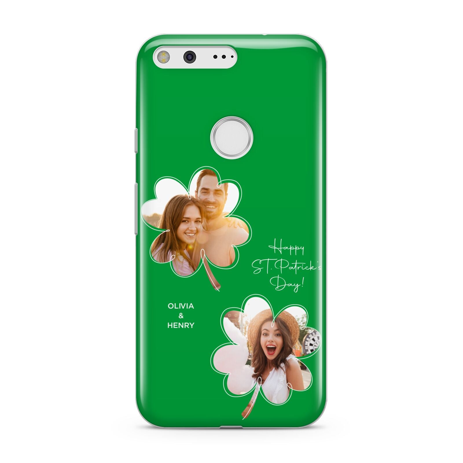 Personalised Photo St Patricks Day Google Pixel Case