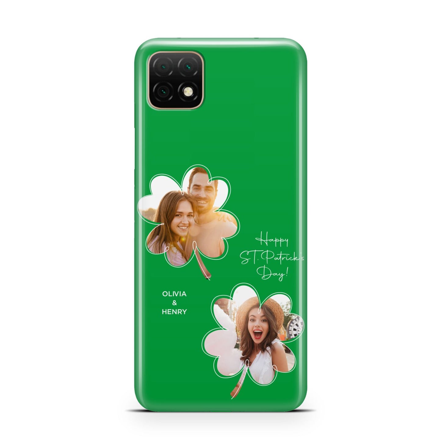 Personalised Photo St Patricks Day Huawei Enjoy 20 Phone Case