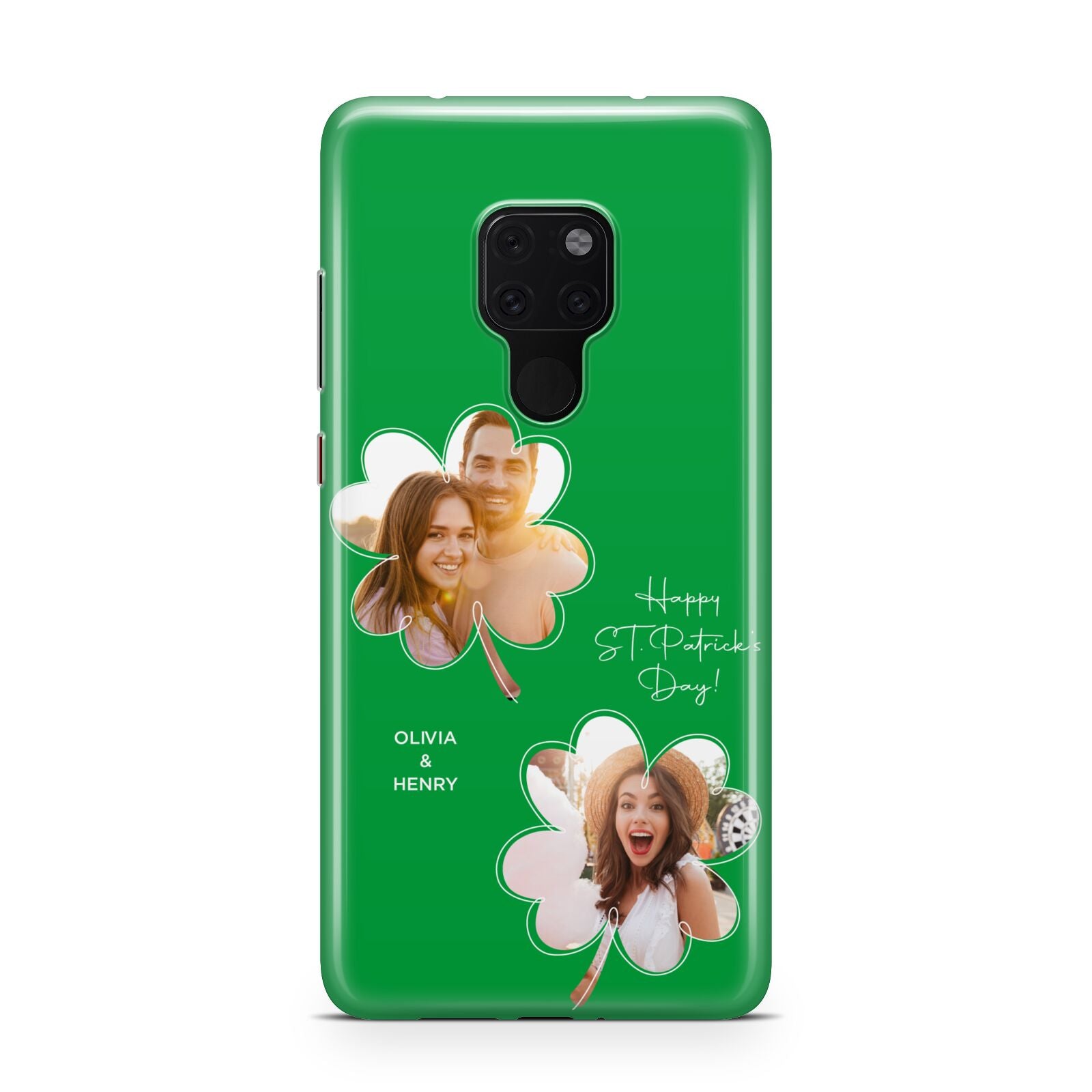 Personalised Photo St Patricks Day Huawei Mate 20 Phone Case
