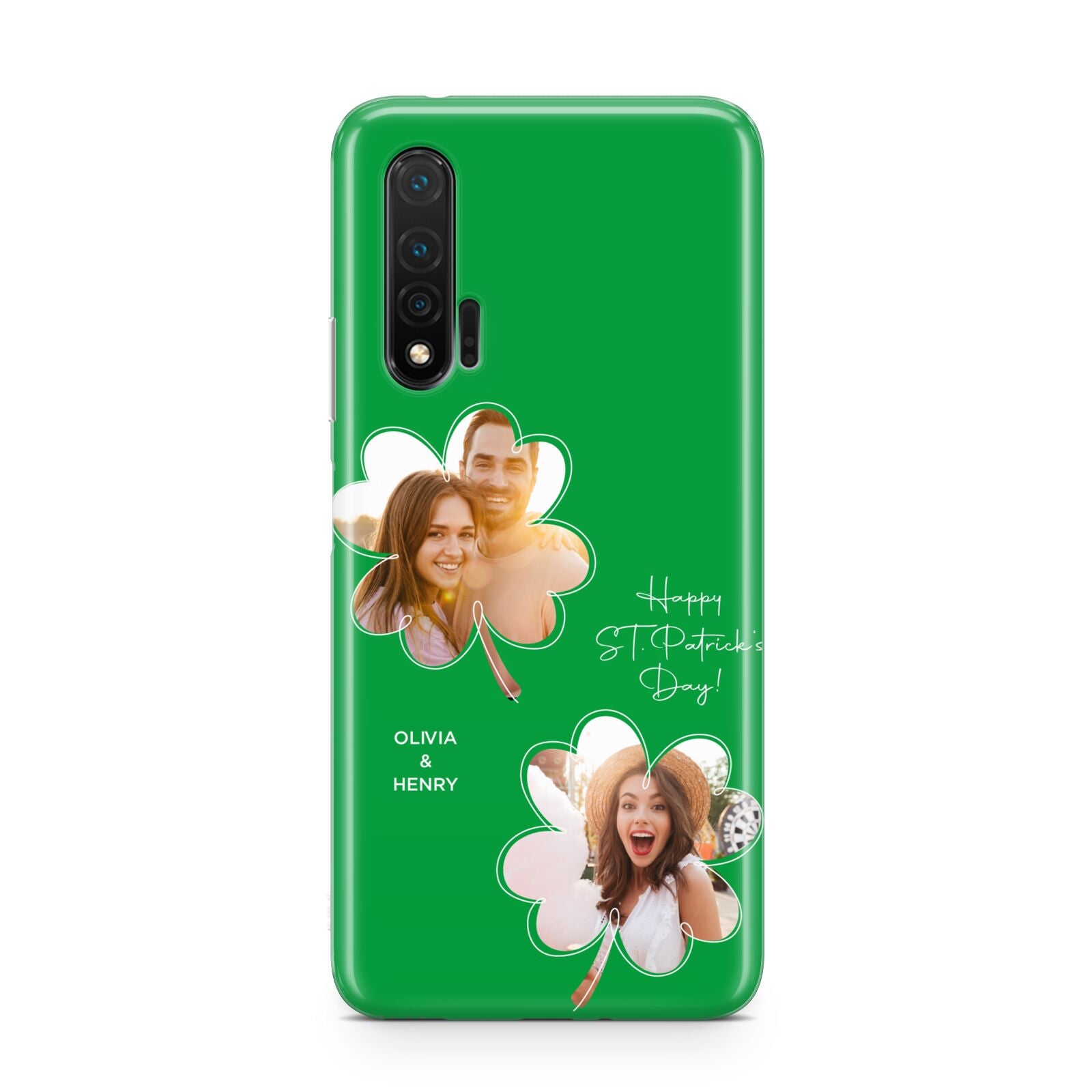 Personalised Photo St Patricks Day Huawei Nova 6 Phone Case