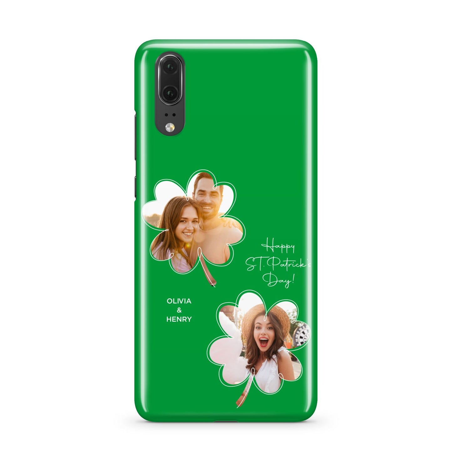 Personalised Photo St Patricks Day Huawei P20 Phone Case