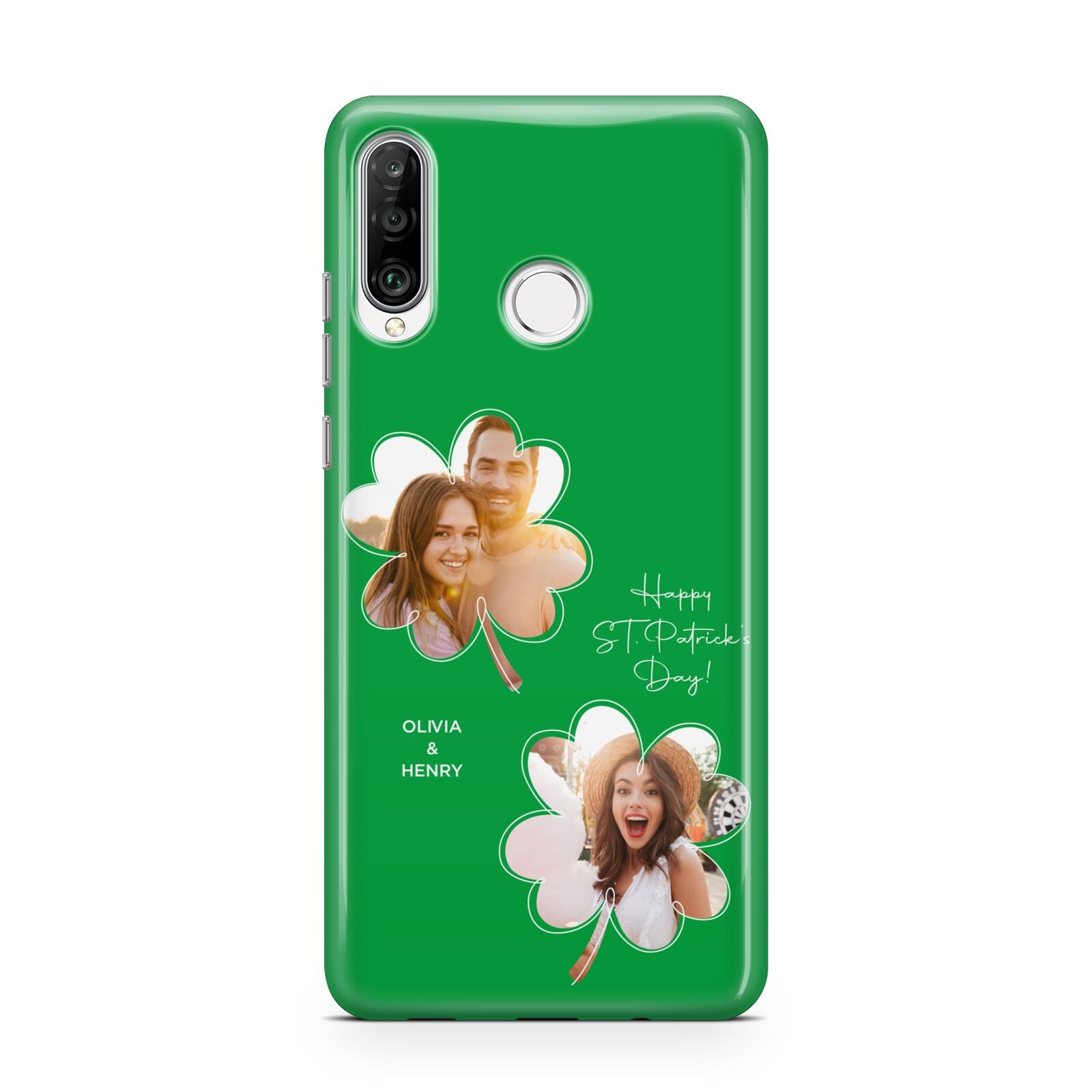 Personalised Photo St Patricks Day Huawei P30 Lite Phone Case