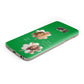 Personalised Photo St Patricks Day Protective Samsung Galaxy Case Angled Image