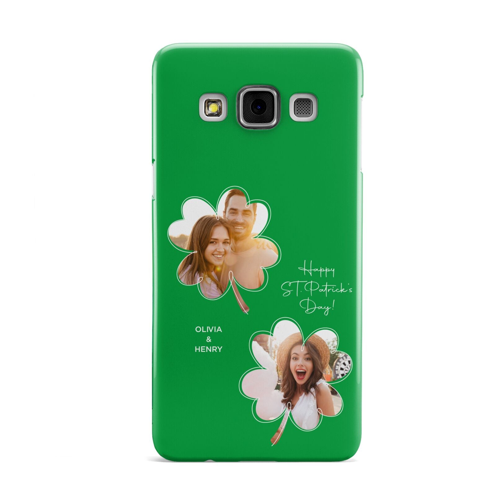 Personalised Photo St Patricks Day Samsung Galaxy A3 Case