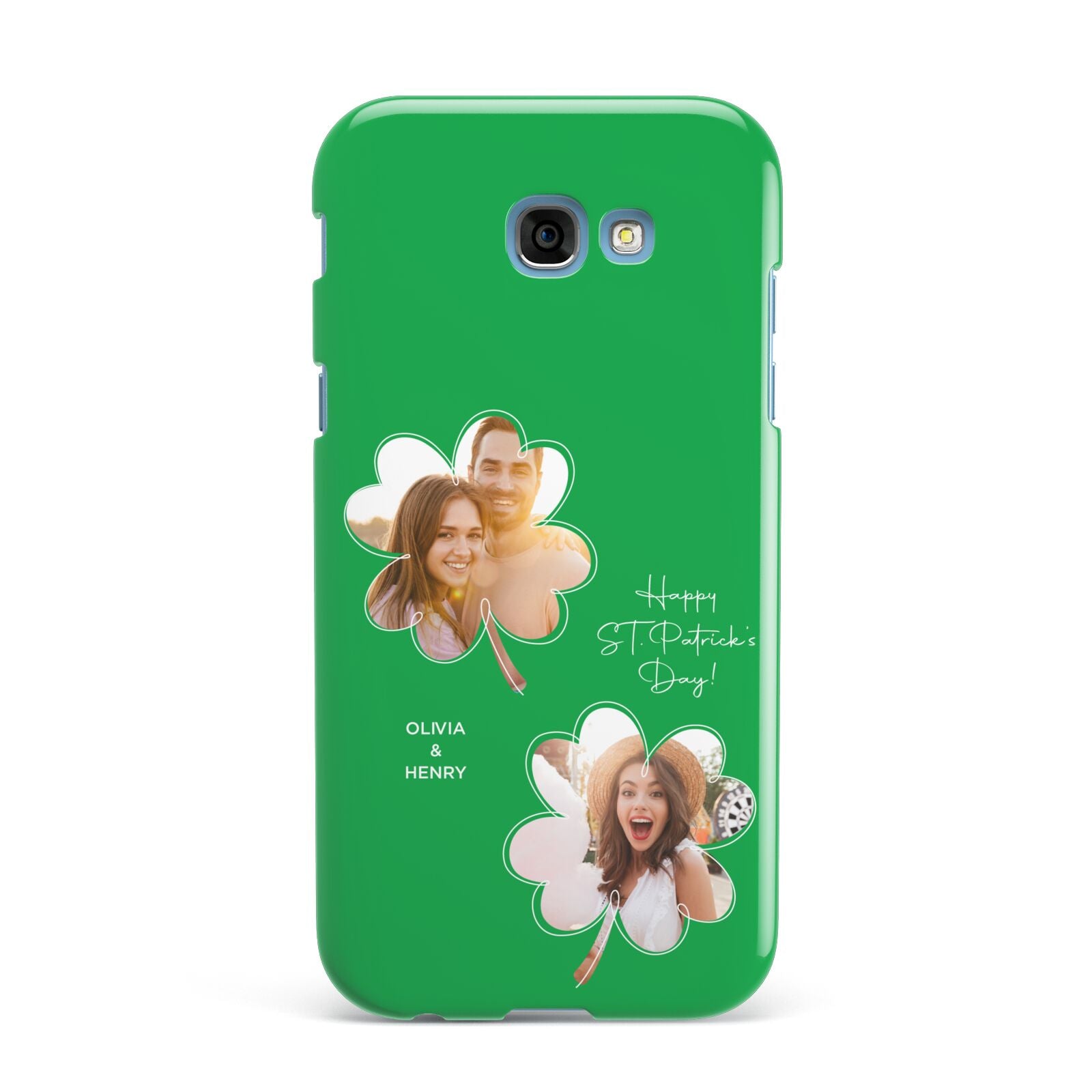Personalised Photo St Patricks Day Samsung Galaxy A7 2017 Case