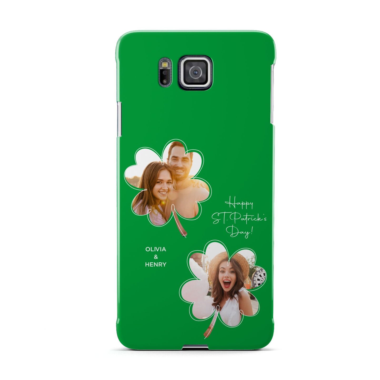 Personalised Photo St Patricks Day Samsung Galaxy Alpha Case