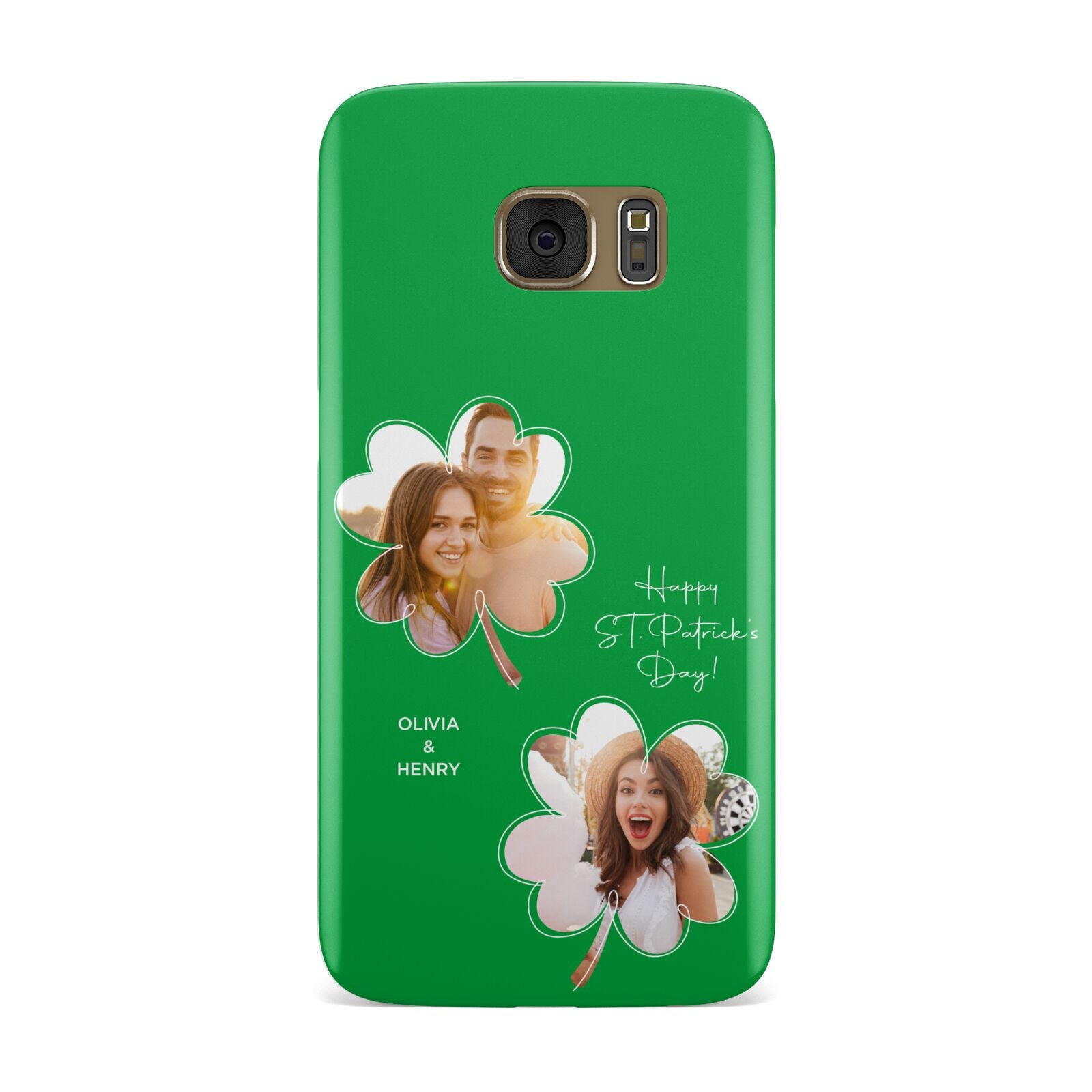Personalised Photo St Patricks Day Samsung Galaxy Case