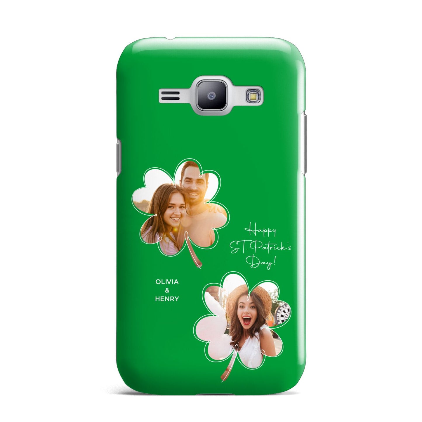 Personalised Photo St Patricks Day Samsung Galaxy J1 2015 Case