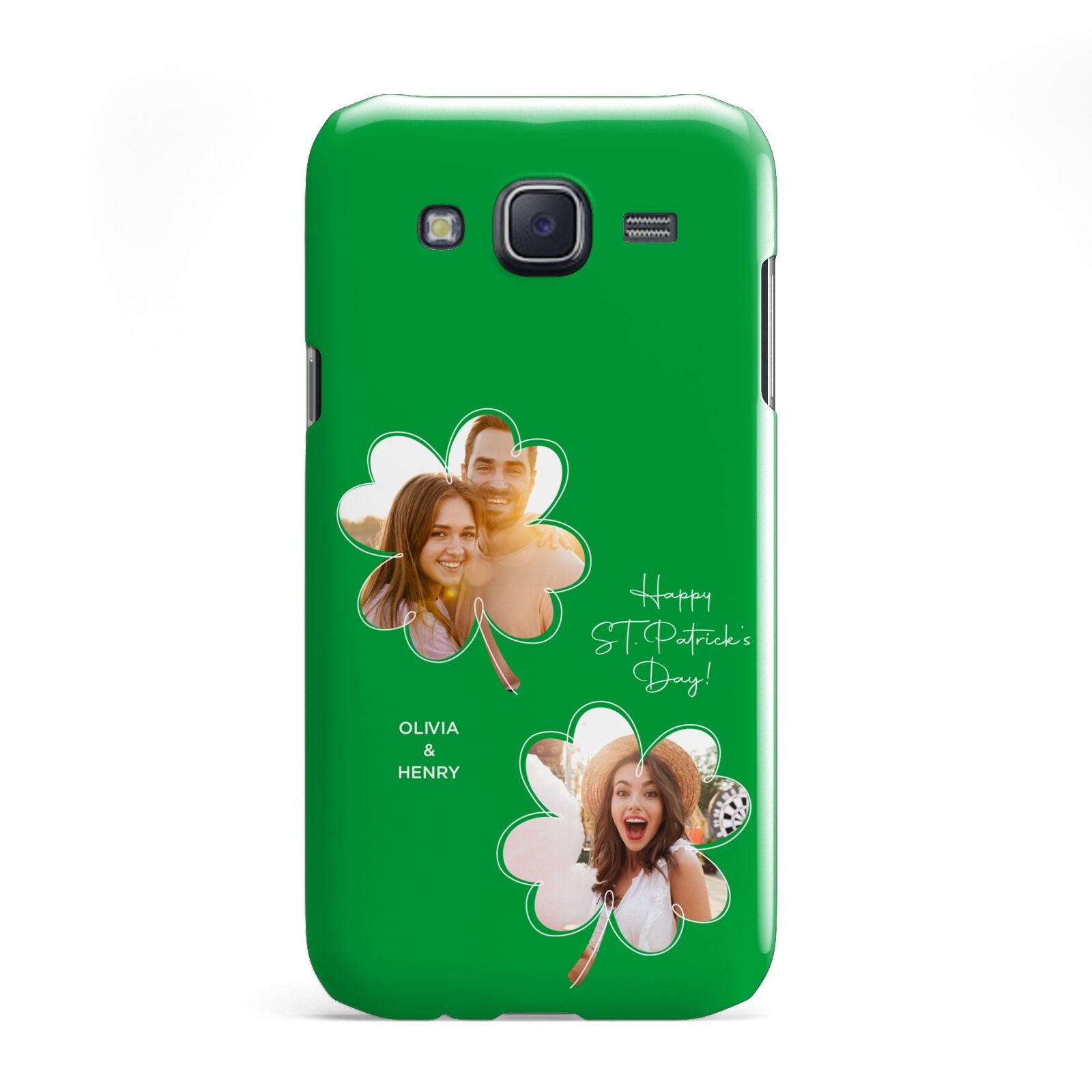 Personalised Photo St Patricks Day Samsung Galaxy J5 Case