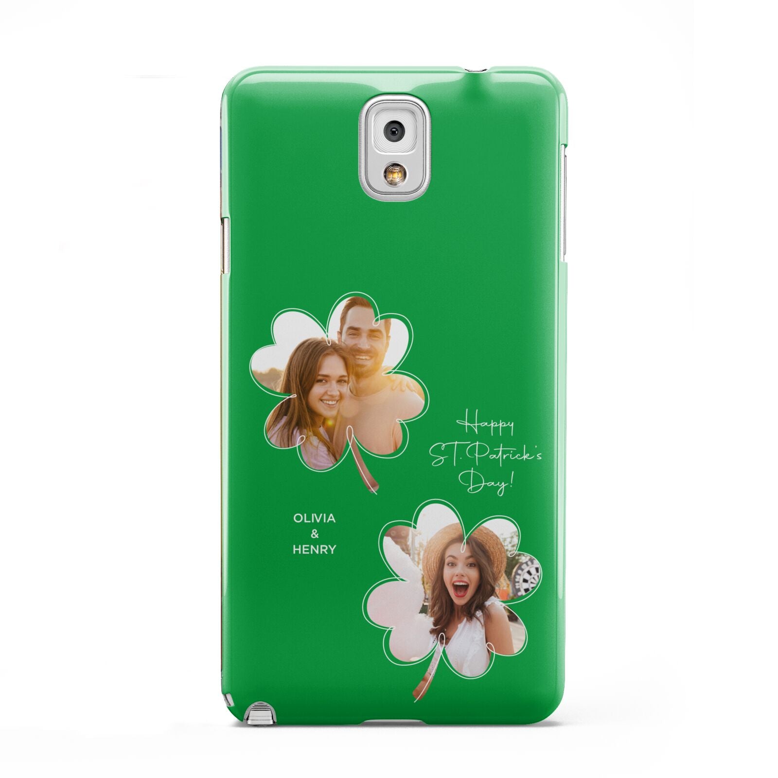 Personalised Photo St Patricks Day Samsung Galaxy Note 3 Case