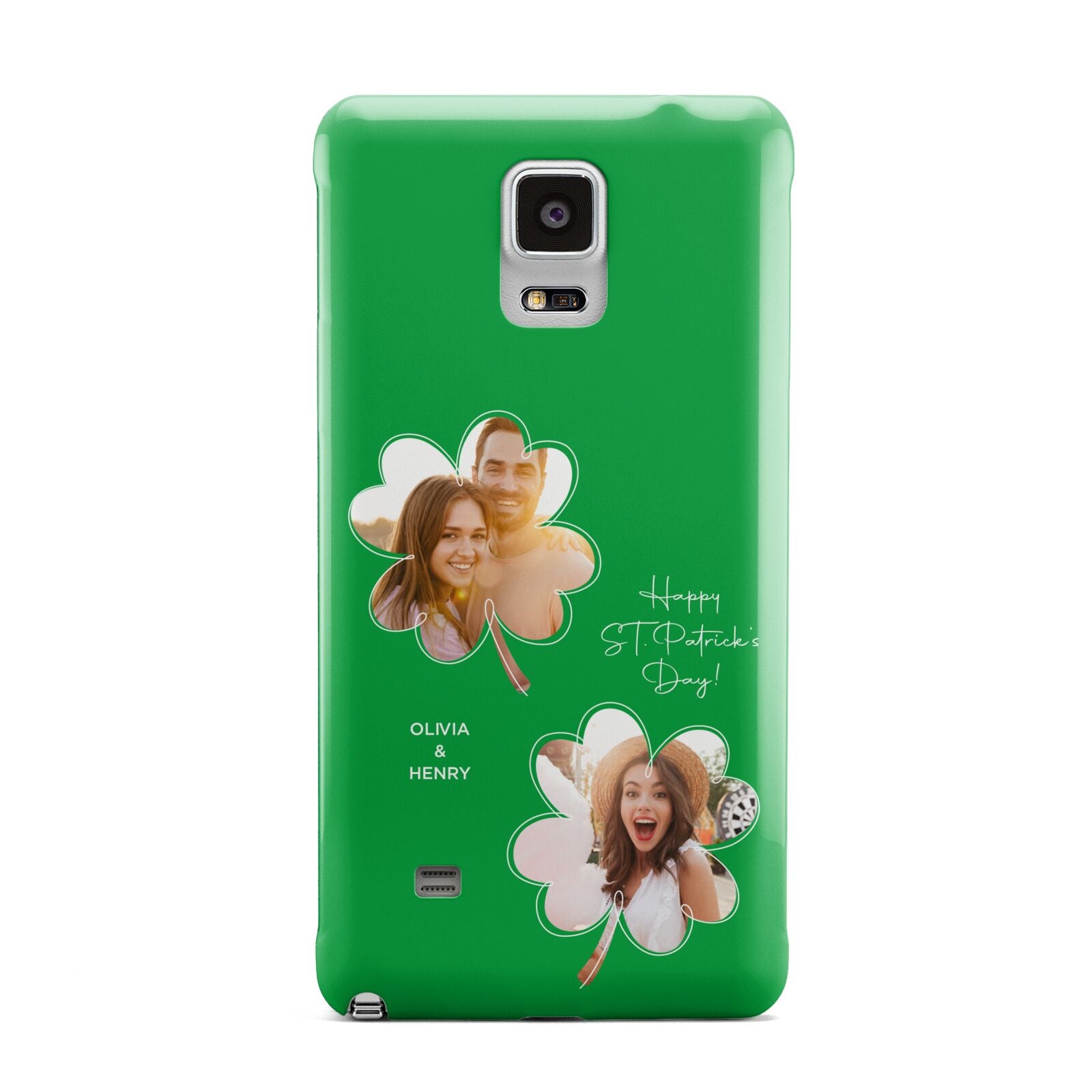 Personalised Photo St Patricks Day Samsung Galaxy Note 4 Case