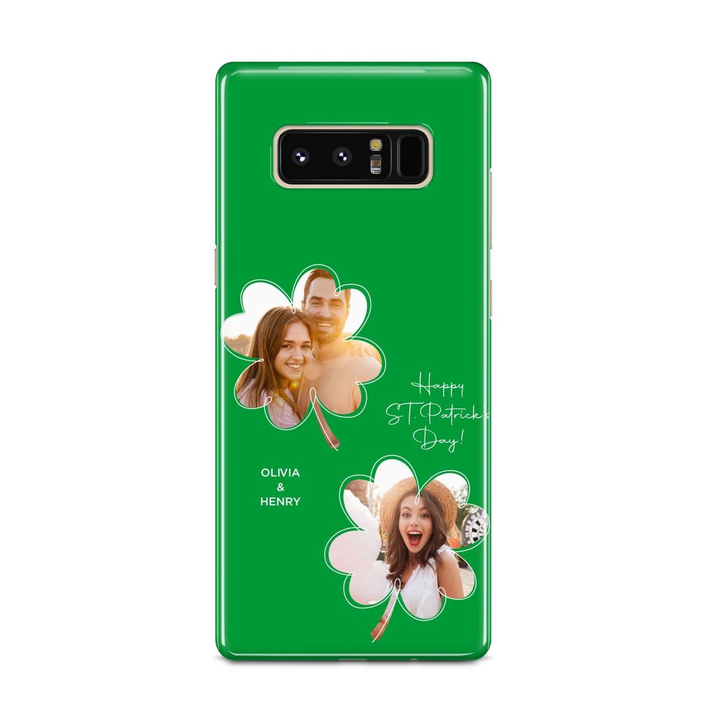 Personalised Photo St Patricks Day Samsung Galaxy Note 8 Case