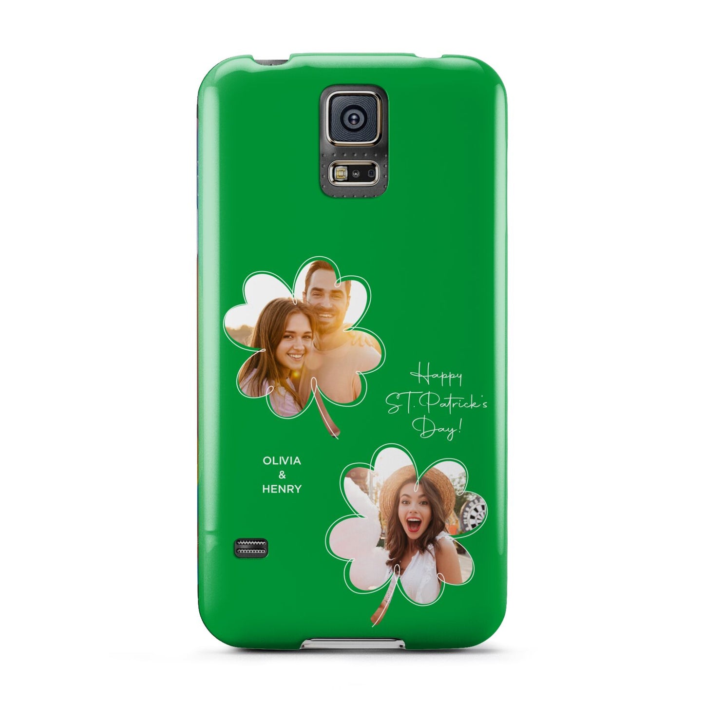 Personalised Photo St Patricks Day Samsung Galaxy S5 Case