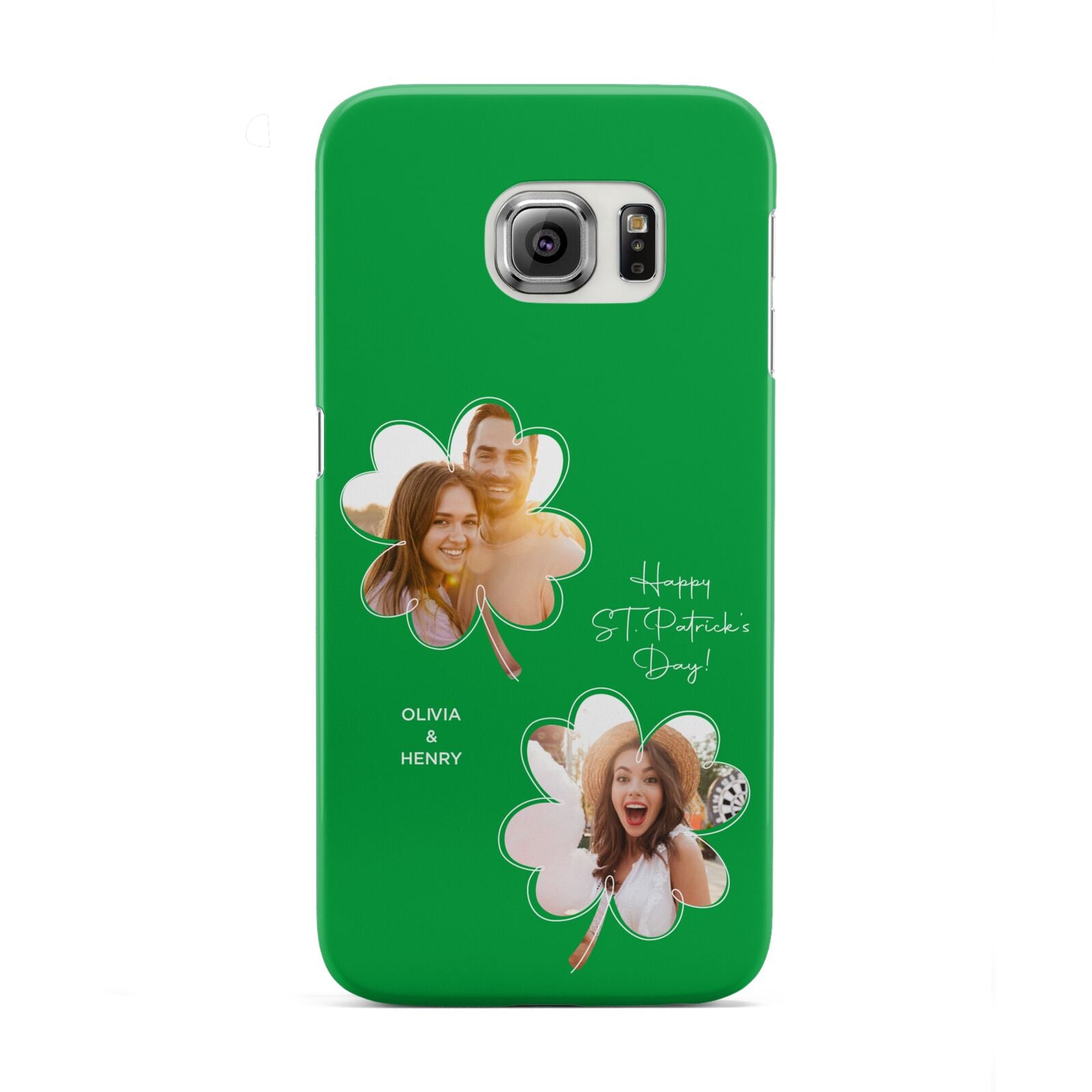 Personalised Photo St Patricks Day Samsung Galaxy S6 Edge Case