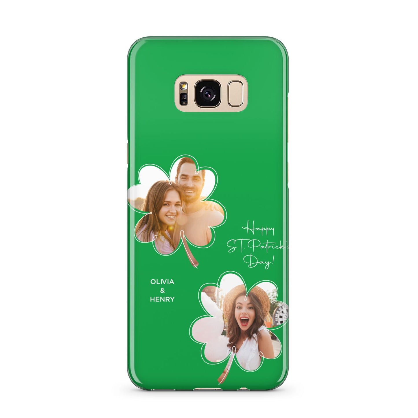 Personalised Photo St Patricks Day Samsung Galaxy S8 Plus Case