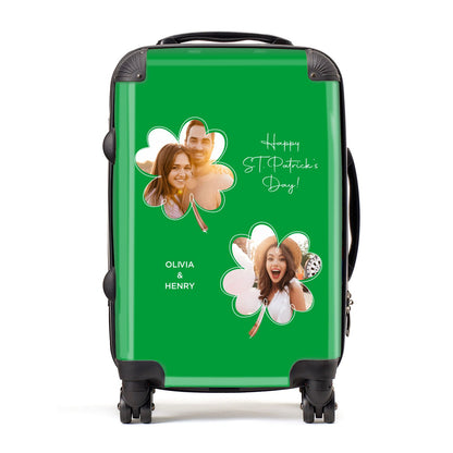 Personalised Photo St Patricks Day Suitcase