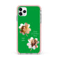 Personalised Photo St Patricks Day iPhone 11 Pro Max Impact Pink Edge Case