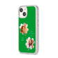 Personalised Photo St Patricks Day iPhone 14 Clear Tough Case Starlight Angled Image