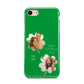 Personalised Photo St Patricks Day iPhone 8 3D Tough Case on Gold Phone