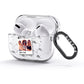 Personalised Photo Travel AirPods Glitter Case 3rd Gen Side Image