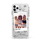 Personalised Photo Travel Apple iPhone 11 Pro Max in Silver with White Impact Case