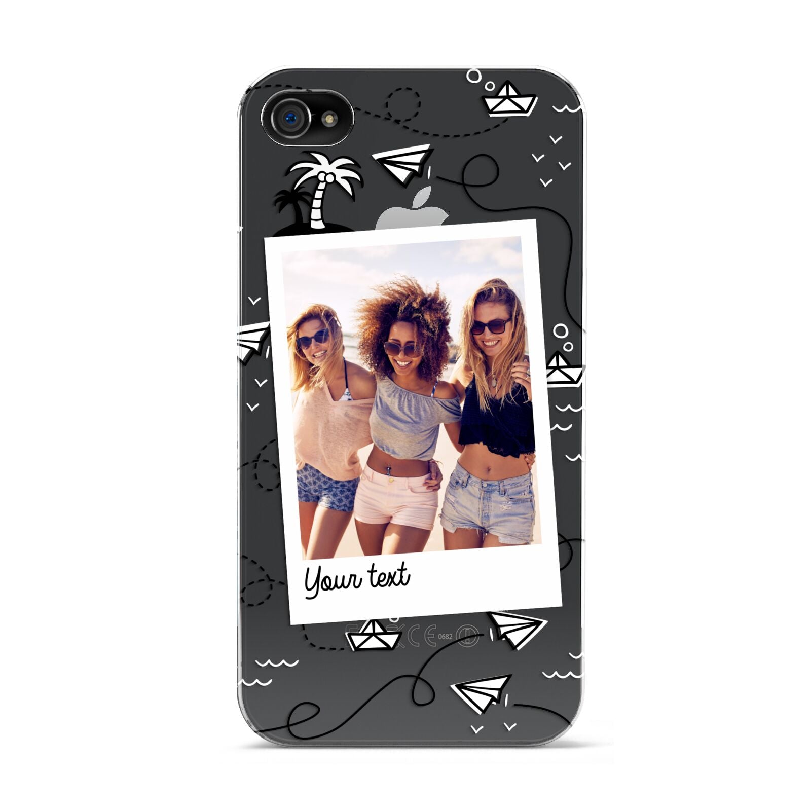 Personalised Photo Travel Apple iPhone 4s Case