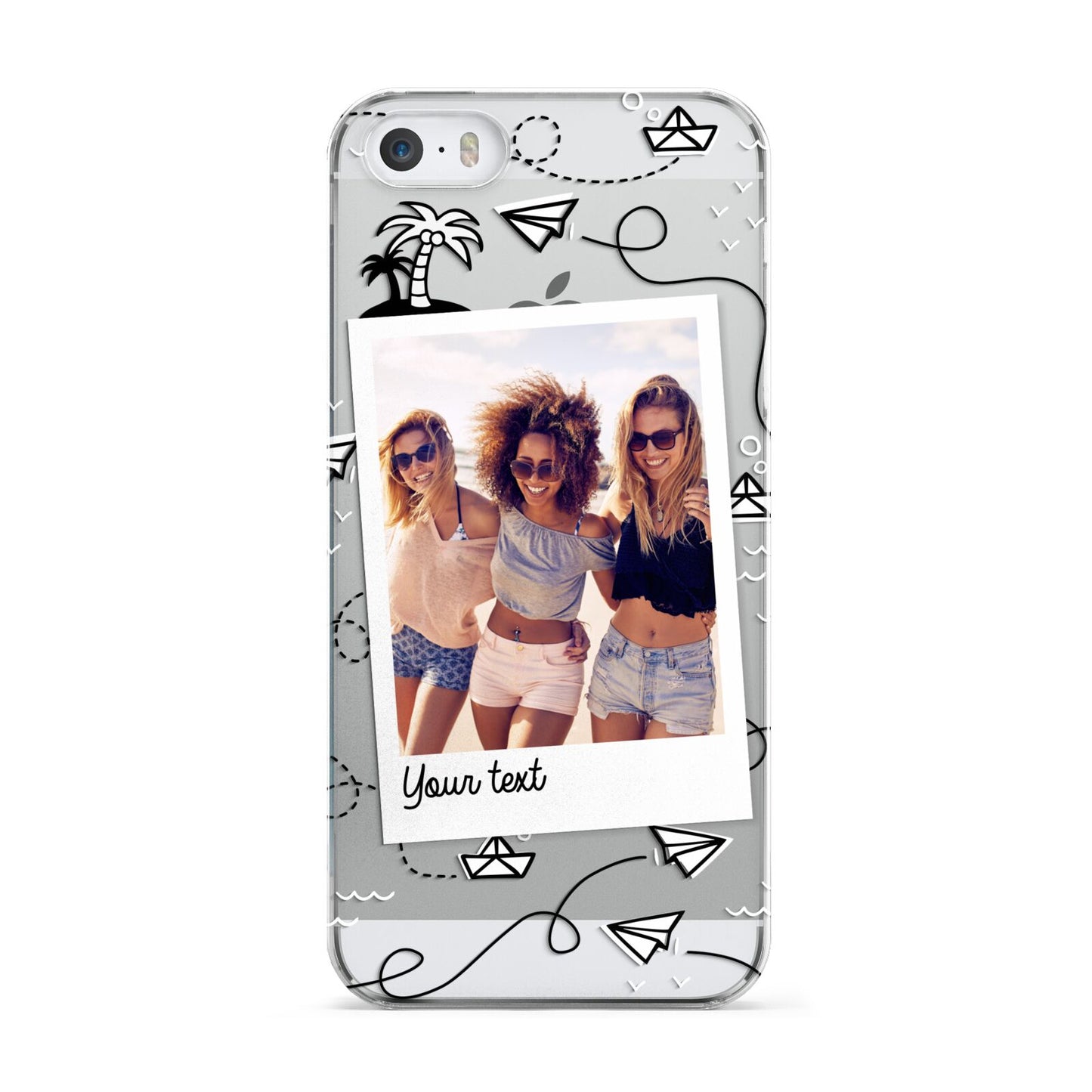 Personalised Photo Travel Apple iPhone 5 Case