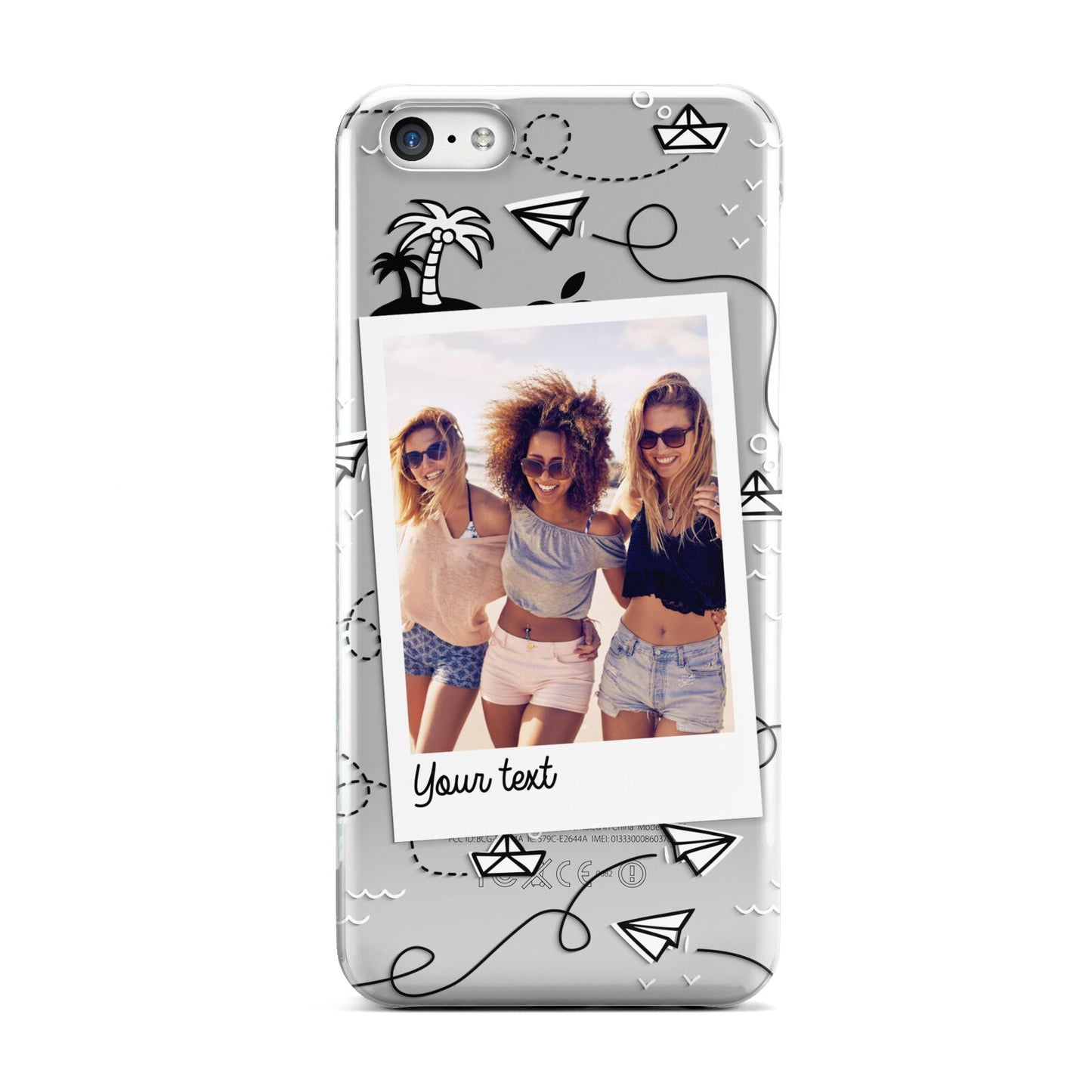 Personalised Photo Travel Apple iPhone 5c Case
