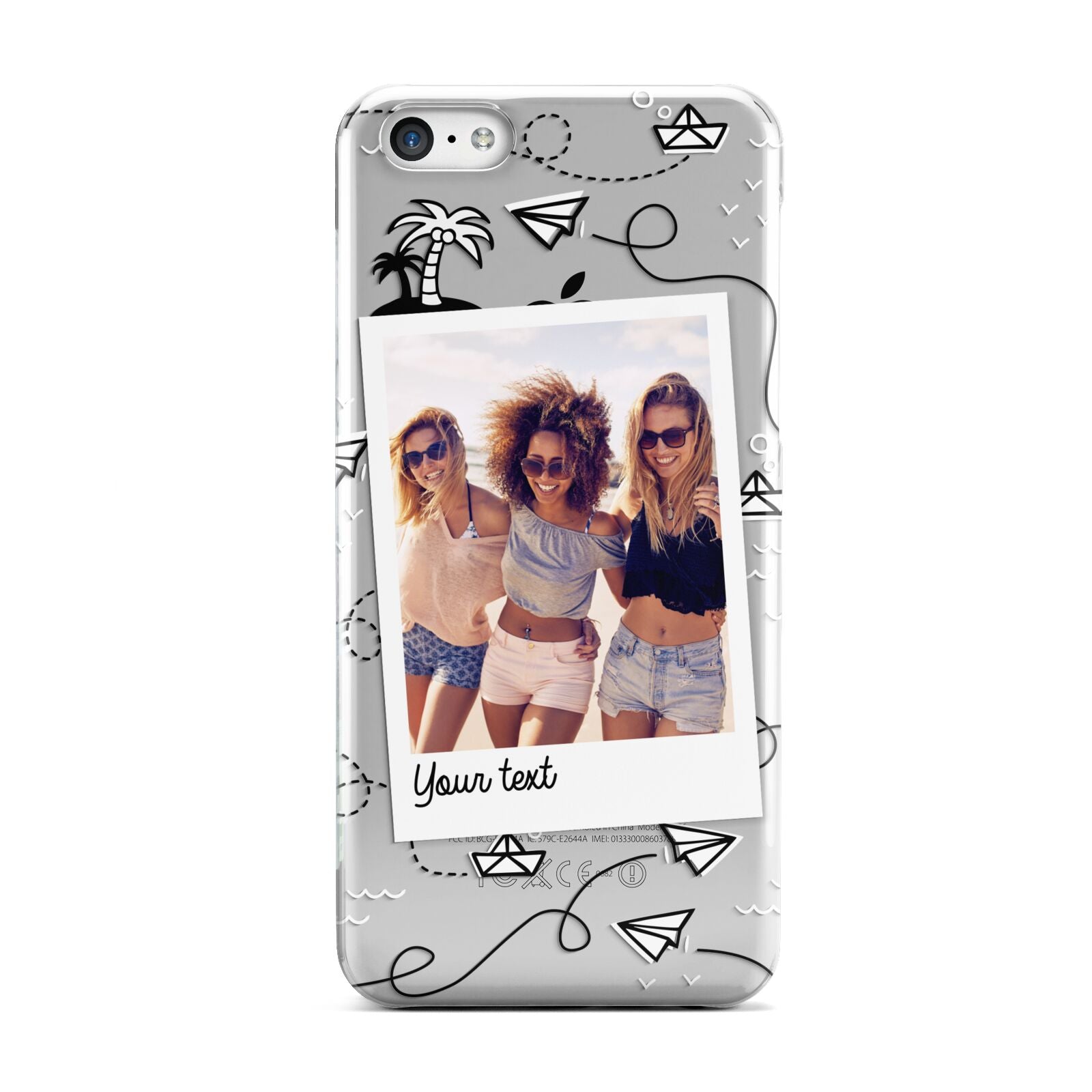 Personalised Photo Travel Apple iPhone 5c Case