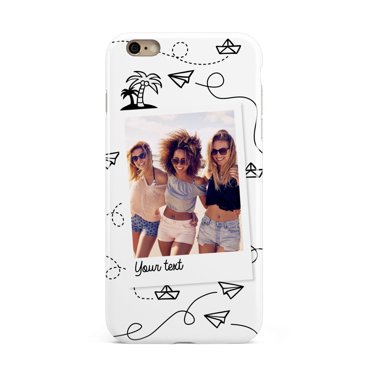 Personalised Photo Travel Apple iPhone 6 Plus 3D Tough Case