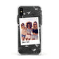 Personalised Photo Travel Apple iPhone Xs Impact Case White Edge on Black Phone