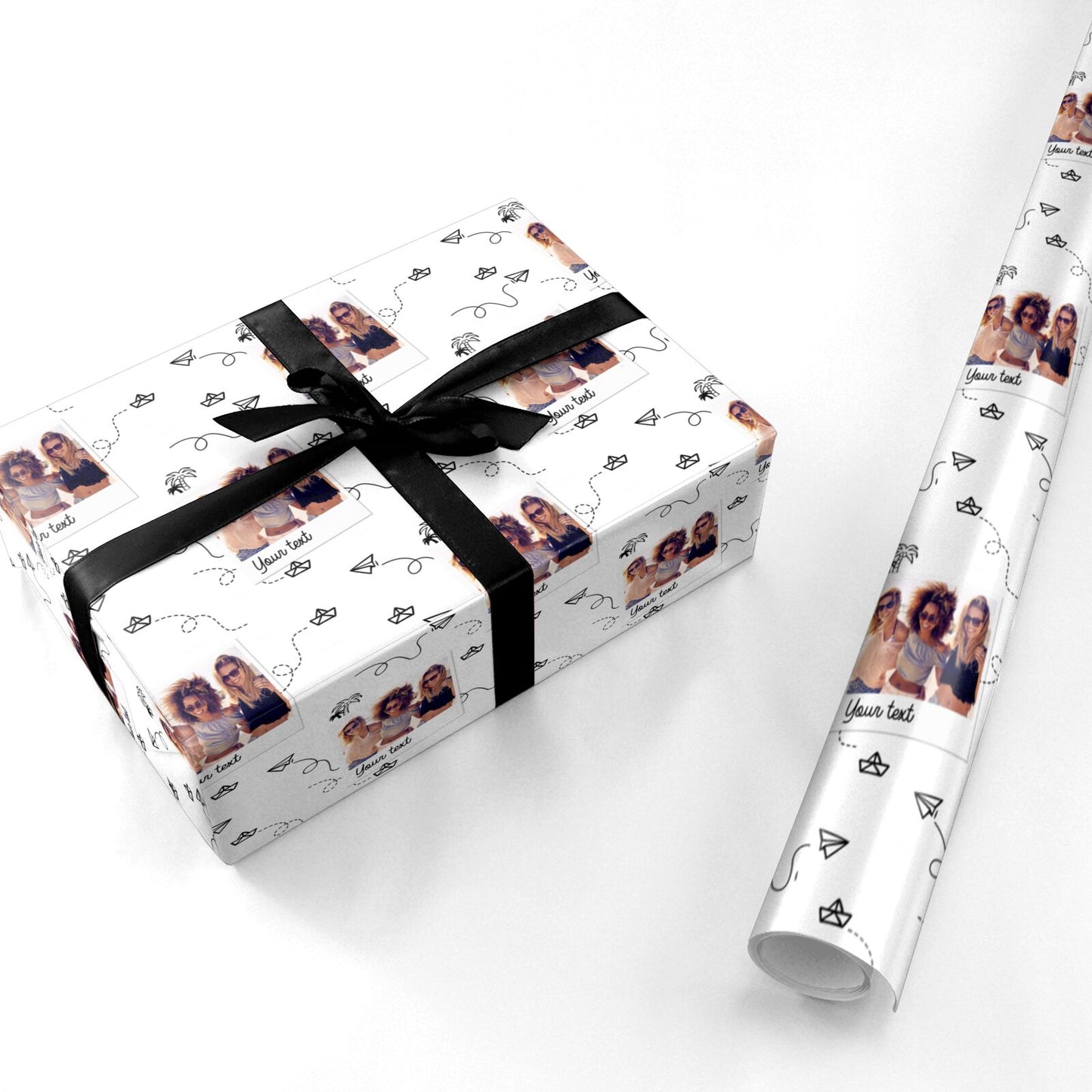 Personalised Photo Travel Personalised Wrapping Paper