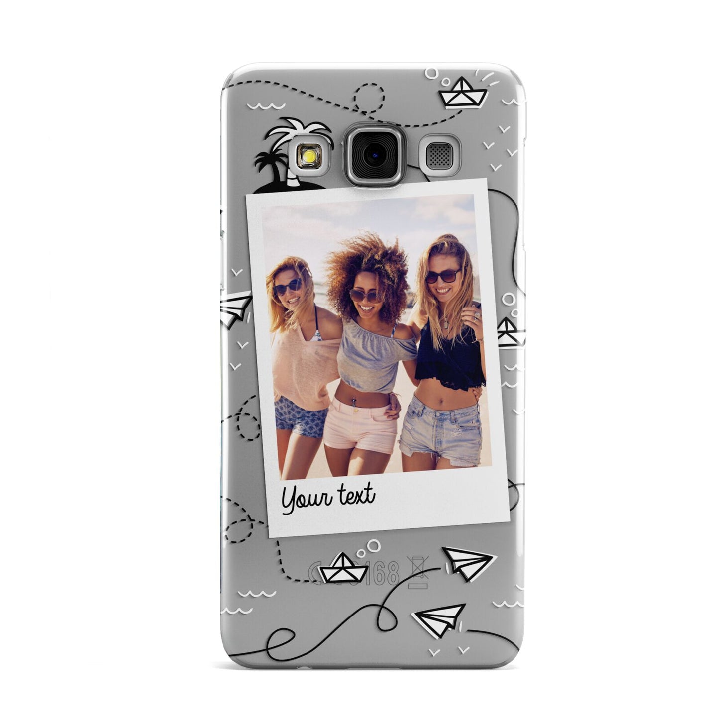 Personalised Photo Travel Samsung Galaxy A3 Case
