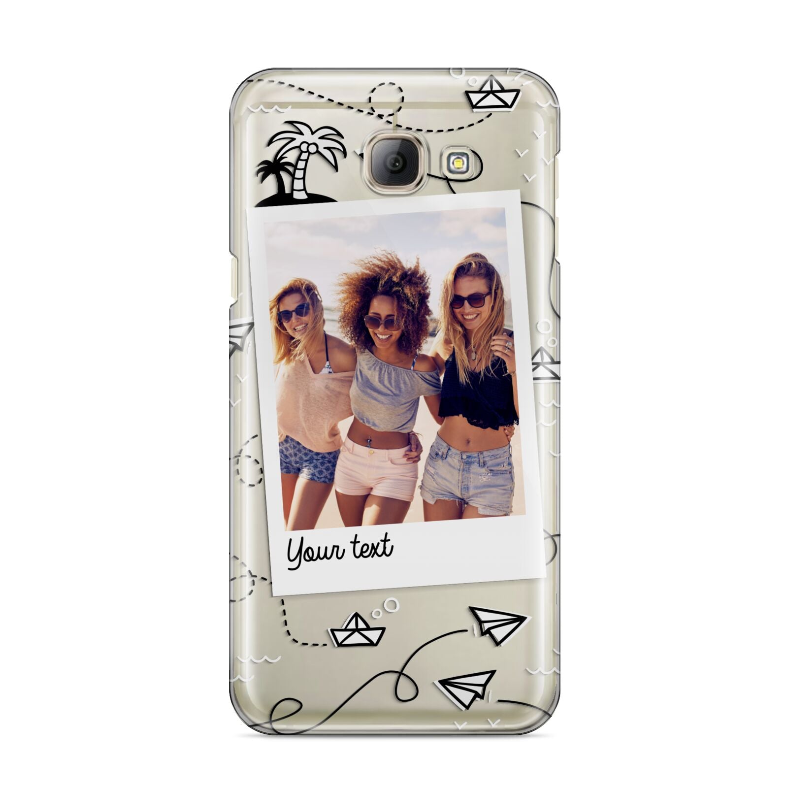 Personalised Photo Travel Samsung Galaxy A8 2016 Case