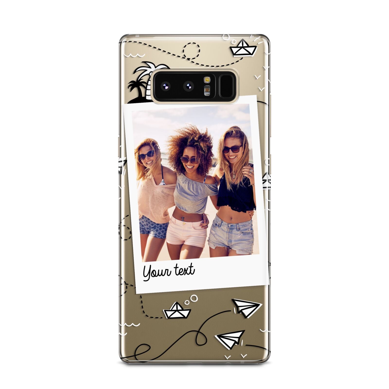 Personalised Photo Travel Samsung Galaxy Note 8 Case