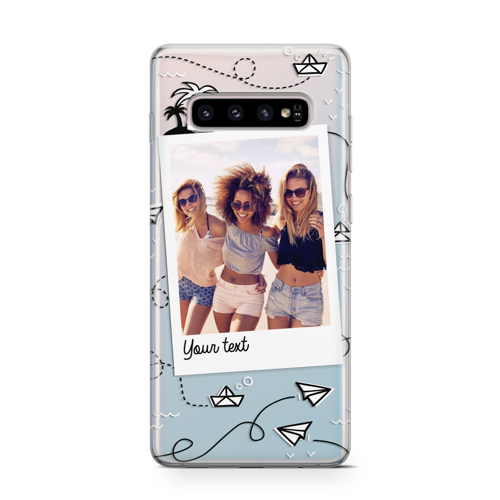Personalised Photo Travel Samsung Galaxy S10 Case