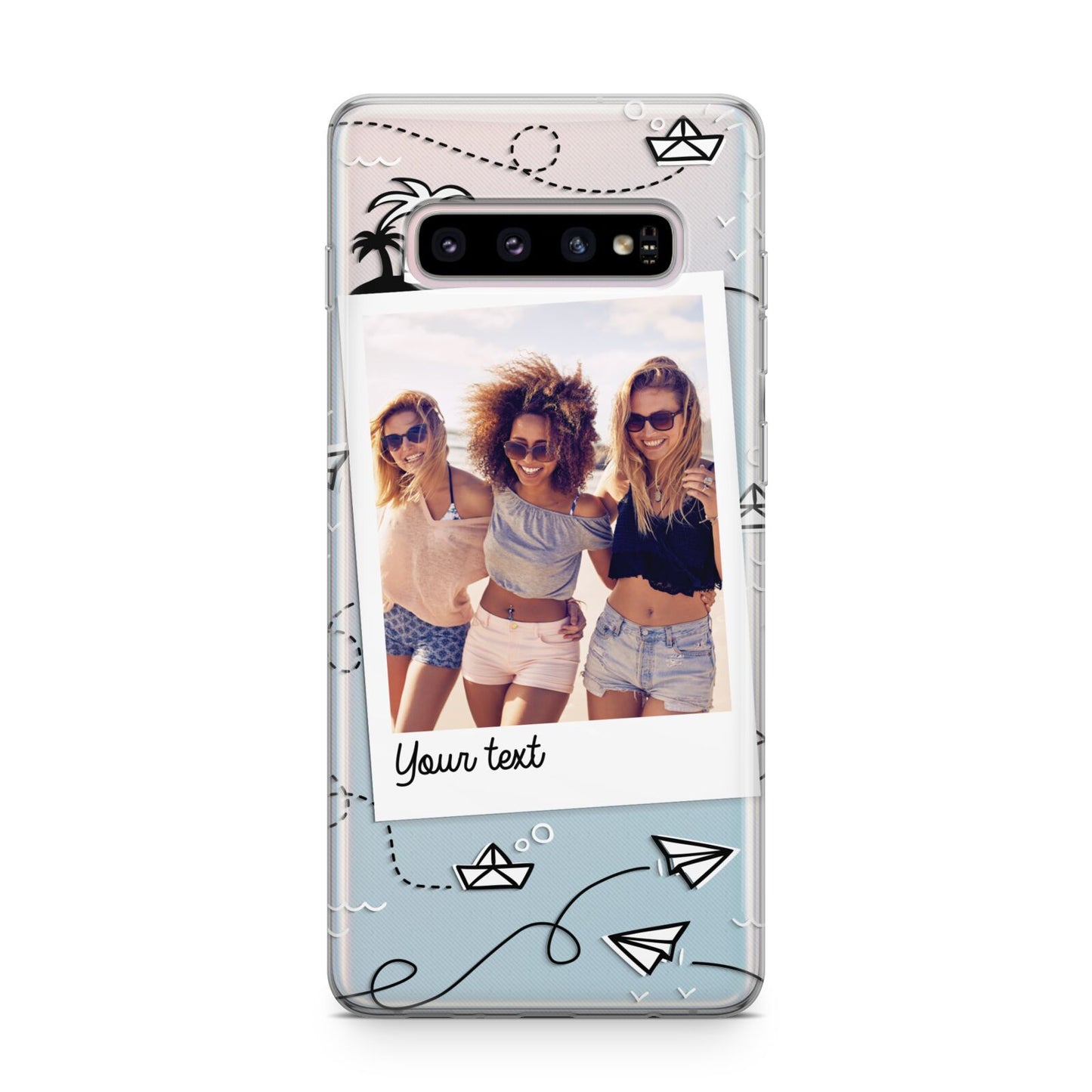Personalised Photo Travel Samsung Galaxy S10 Plus Case