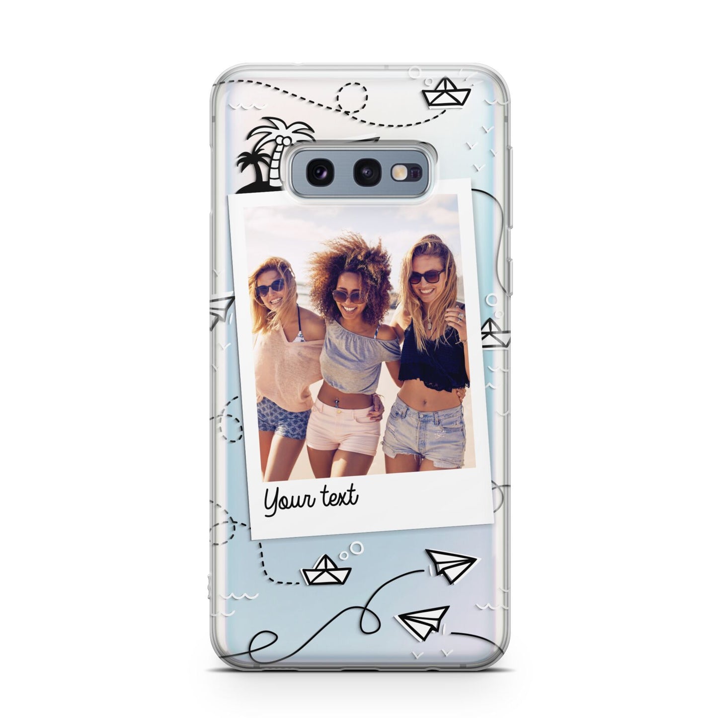 Personalised Photo Travel Samsung Galaxy S10E Case