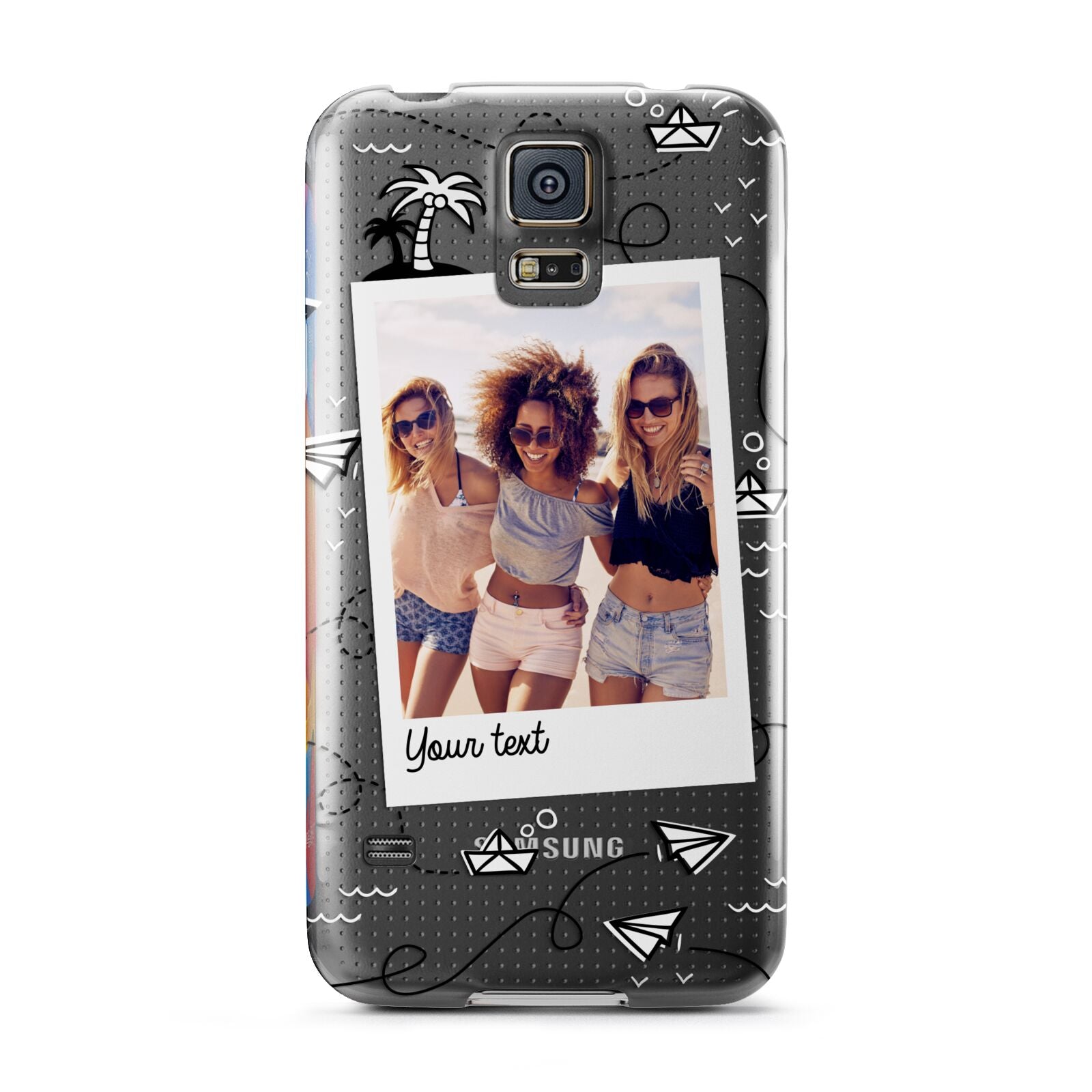 Personalised Photo Travel Samsung Galaxy S5 Case