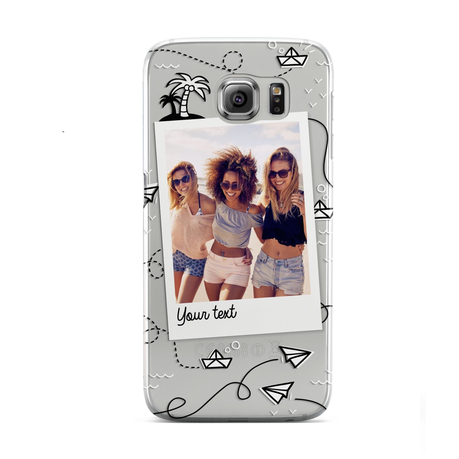 Personalised Photo Travel Samsung Galaxy S6 Case