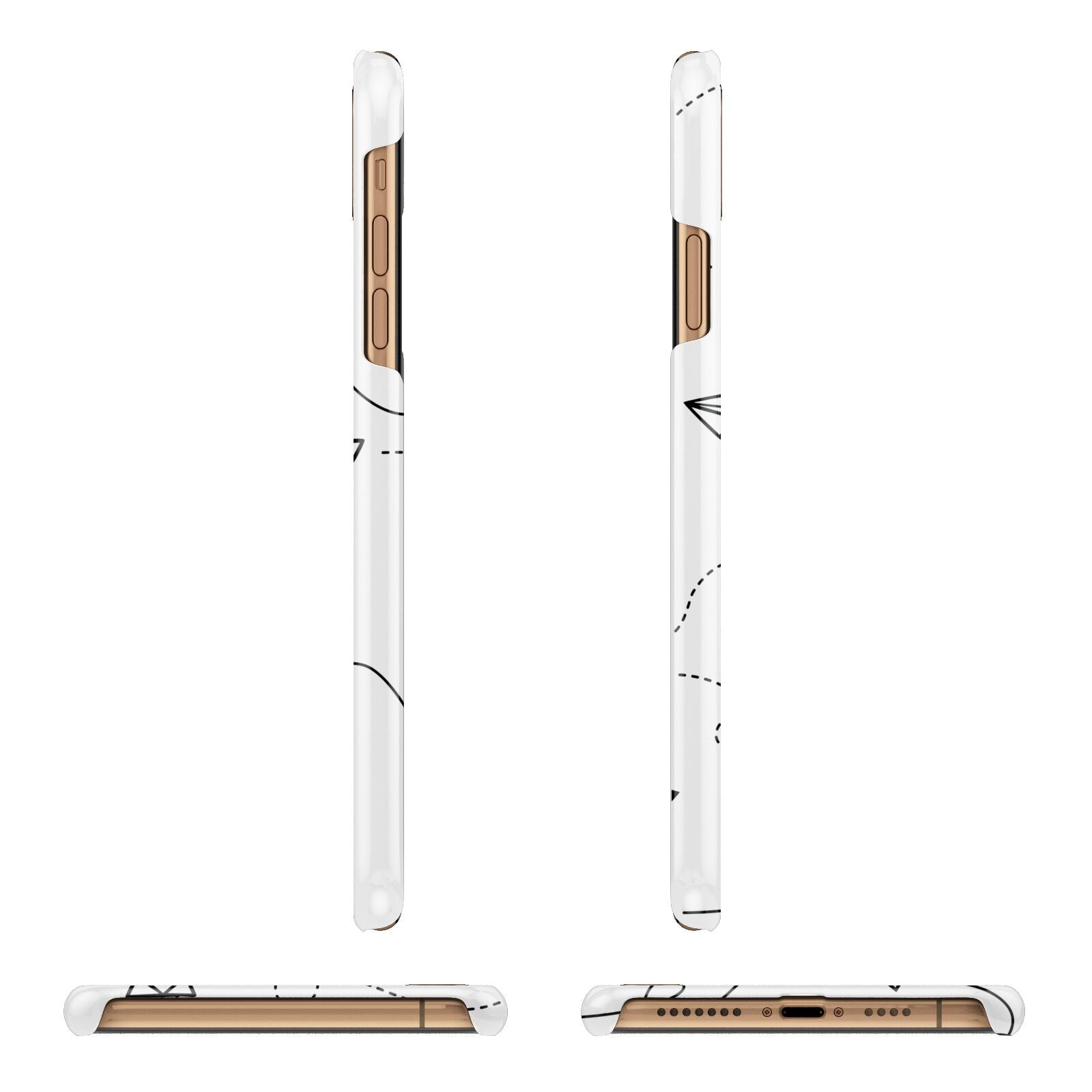 Personalised Photo Travel iPhone 11 Pro Max 3D Snap Case Angle Images