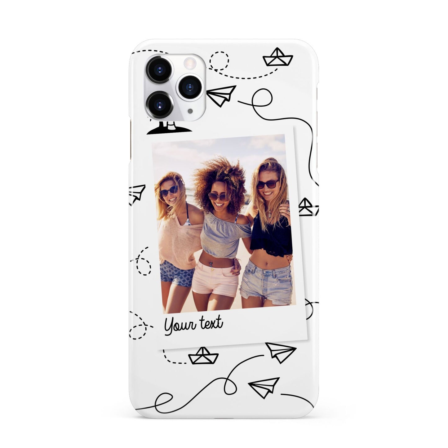 Personalised Photo Travel iPhone 11 Pro Max 3D Snap Case