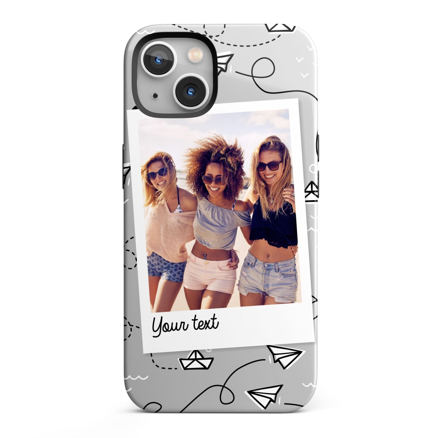 Personalised Photo Travel iPhone 13 Full Wrap 3D Tough Case