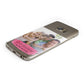 Personalised Photo Upload Mothers Day Protective Samsung Galaxy Case Angled Image
