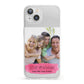 Personalised Photo Upload Mothers Day iPhone 13 Clear Bumper Case