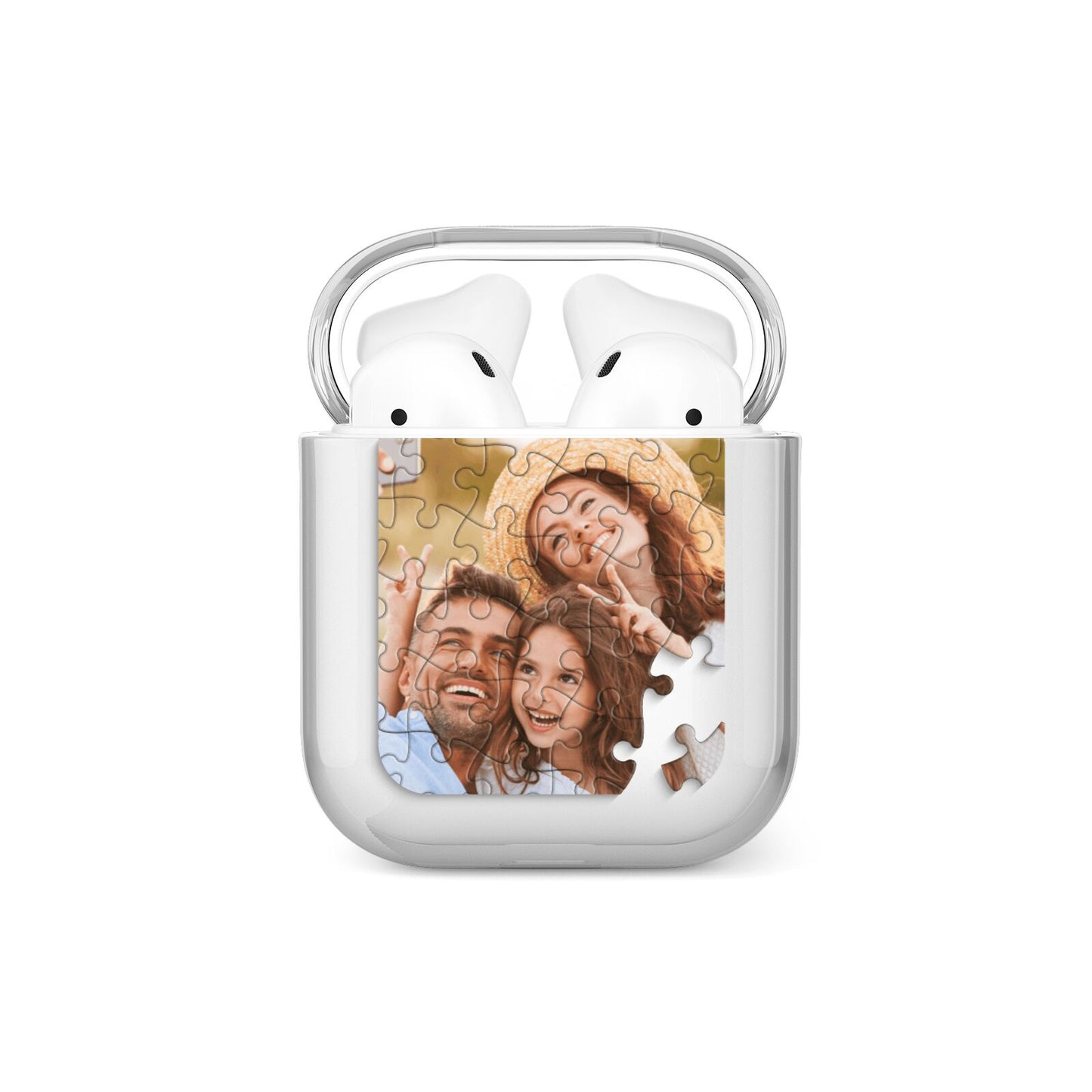 Personalised Photo Upload Puzzle Effect AirPods Case