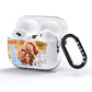 Personalised Photo Upload Puzzle Effect AirPods Pro Glitter Case Side Image