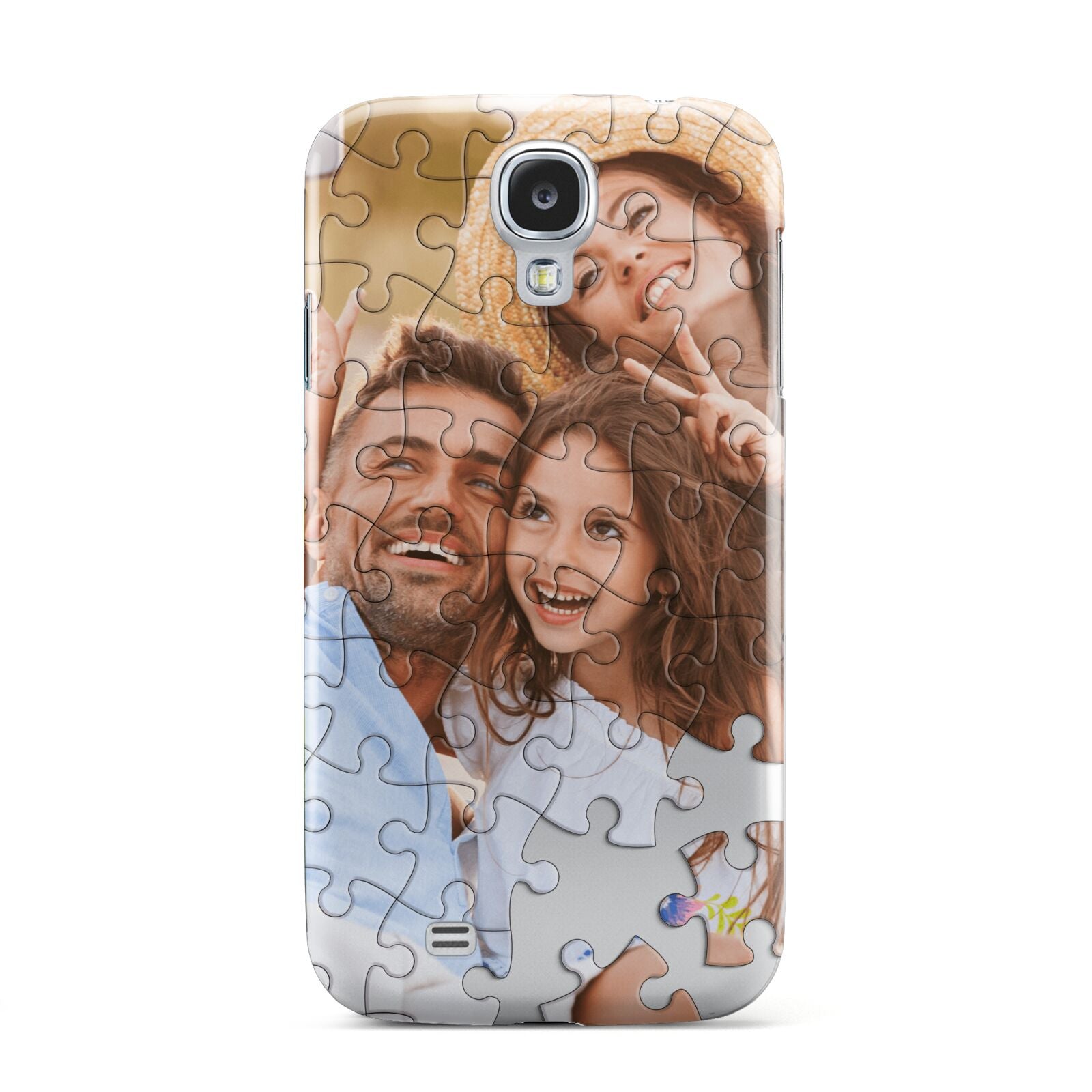 Personalised Photo Upload Puzzle Effect Samsung Galaxy S4 Case